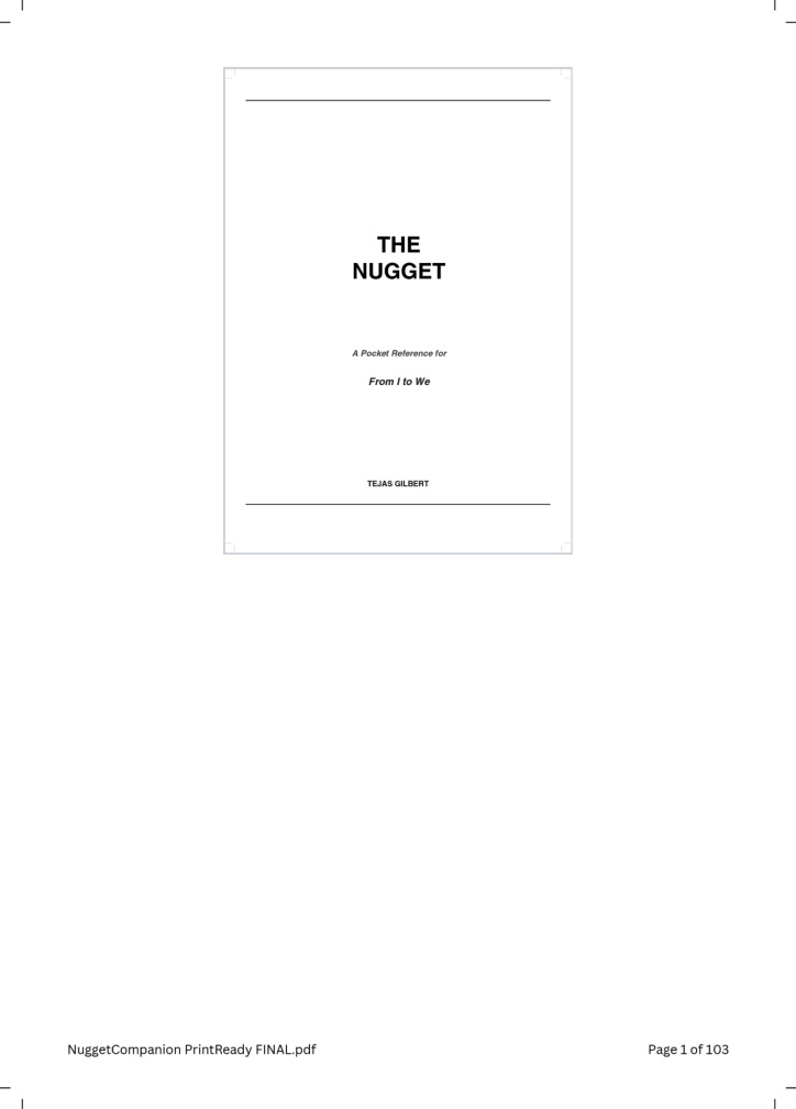 The Nugget Companion - English cover